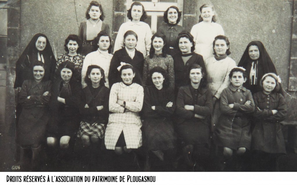 école Bon sauveur, 1945-46 bandeau